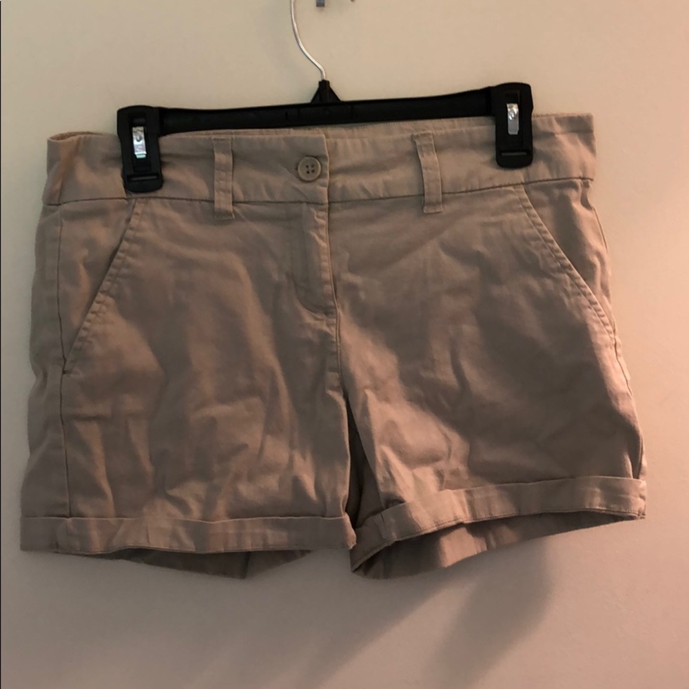 Khaki shorts
